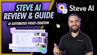 Steve.ai Review & Guide - Automatic Video Creation  Black Friday AppSumo Sale! Pictory Alternative