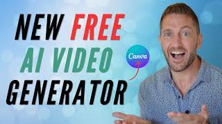 New FREE AI Video Generator Tool | Canva Text to Video (Without Watermark!)