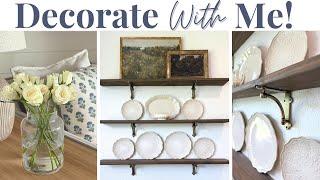 Home Refresh Ideas + Easy DIY Shelves | Decorate With Me