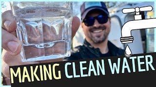 Can We Make CLEAN WATER in a VINTAGE RV? Water Filter for RV Living