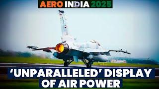 Aero India 2025 | Indian Air Force | Air power display | Bengaluru | Fighter jet | India