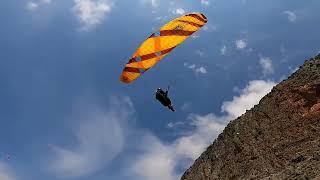 Paragliding landings at Butterfly Valley