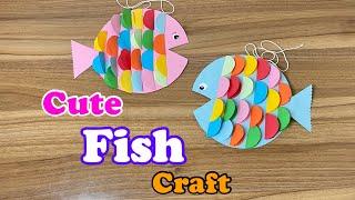 Cute Fish Craft | Art and Craft | Paper crafts | Easy for kids | DIY | Teacher Crafts Ideas