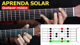 VOCÊ VAI APRENDER COMO SOLAR QUALQUER MÚSICA - Escala Maior Aula Completa!