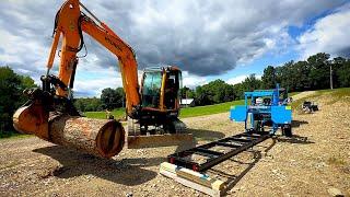 New Sawmill In The Wood Yard