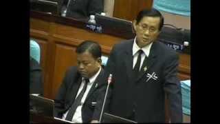 yim sovann speaks at Cambodia National Assembly on 06 Dec 2012 part 1