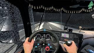 POV Euro Truck Simulator 2 Gameplay + Logitech G29 & Steering Wheel #1