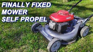 Honda Mower Self propel finally fixed