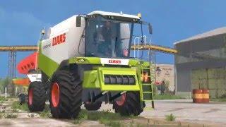 FS15 MOVIE | Wheet harvest | Claas Lexion 550 ᴴᴰ