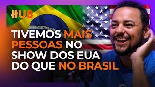 A diferença entre fazer show de comédia no Brasil e nos EUA | PAULO ZAMPARO - [Cortes do HUB]