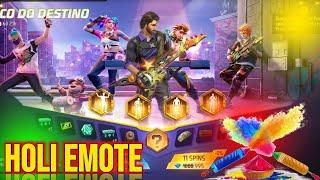 free fire tonight update | free fire new event | upcoming event in free fire | holi emote free fire