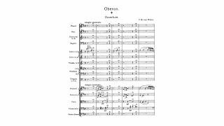 Weber: "Oberon" Overture (with Score)