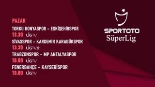 Spor Toto Süper Lig 2013 - 2014 17. Hafta Pazar Maçları