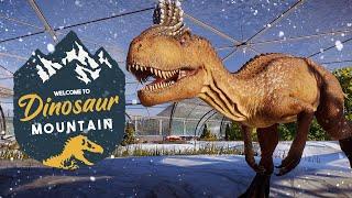 DINO DOME! Dinosaur Habitat In An Aviary | Jurassic World Evolution 2 Dinosaur Mountain