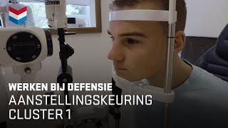 De aanstellingskeuring - Clustergroep 1 | Werken bij Defensie