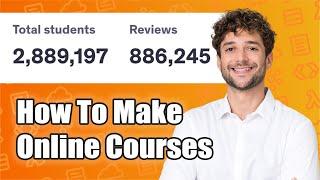 How to Make Online Courses - Masterclass (1h30 presentation) - from one of Udemy's Top Instructor