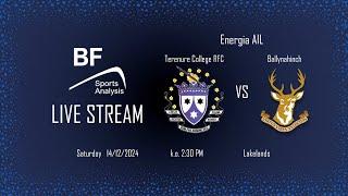 Terenure v Ballynahinch, AIL Rd. 9, 2:30pm 14/12/24 streamed by BF Sports Analysis