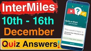 Intermiles Weekly Quiz Answer Today | Intermiles Quiz a Thon | Today's Intermiles Quiz Answers