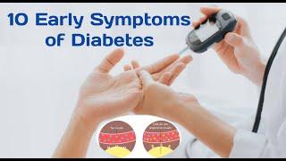 symptoms of early diabetes I the underlying causes of type 1 and type 2 diabetes