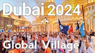 Dubai [4K] Global Village Dubai Complete Walking Tour  Opening Day 16 Oct 2024 New Season 29