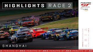 HIGHLIGHTS | Race 2 | Shanghai | Fanatec GT Asia 2024