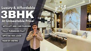 {JMD-332} Own a Luxury 3BHK Near Metro with Easy Loans –Must Watch! #affordablehome #3bhkflatforsale