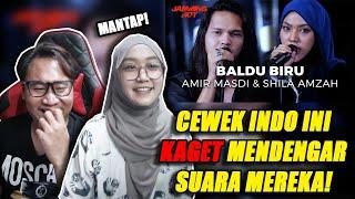 BALDU BIRU - Amir Masdi & Shila Amzah | INDOREACT