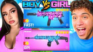 BOY vs GIRL Meta loadout challenge on Warzone Rebirth Island