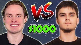 I Challenged Ian77 to a $1000 Game of Clash Royale