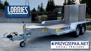 Przyczepa do przewozu koparki, maszyn LORRIES TPM35-3617 | Dealer PRZYCZEPKA.NET Koval Trailers