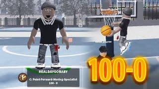 I Went 100-0 On HOOP CENTRAL 6, This Roblox Basketball Game Is TOO EASY!