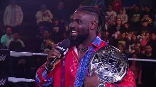 New NXT Champion Oba Femi is Joined by Tony D'Angelo, Ridge Holland and Eddy Thorpe | WWE NXT