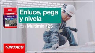 Enluce, pega y nivela con Multimix 125