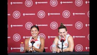 2024 Olympic Gold Medalists, Sophia Smith and Sam Coffey Press Conference