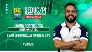 CONCURSO SEDUC/PI: LÍNGUA PORTUGUESA @CursosdoPortal