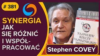 SYNERGIA - Jak się różnić i współpracować - Stephen COVEY - Najpierw rzeczy najważniejsze-audiobook