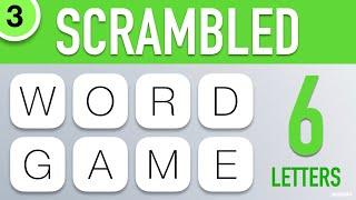 Scrambled Word Games Vol. 3 - Guess the Word Game (6 Letter Words)