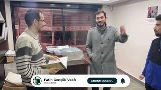 Fatih Gençlik Vakfı'nda Bir Gün