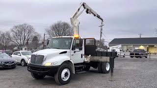 Lewis Motor Company - 2006 International 4300 National Boom N65 Knuckleboom Truck for sale on eBay!