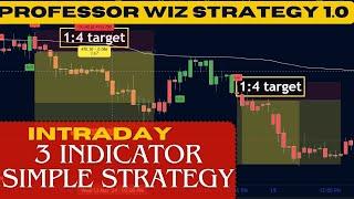 ProfessorWiz Strategy 1.0 | Intraday Setup | @professorwizYT