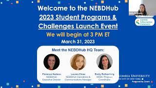 2023 Student Programs & Challenges Launch Event – Northeast Big Data Innovation Hub
