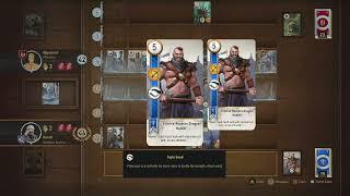 Witcher 3 Gwent episode # 14; A matter of life and death, final opponent: Sir Marius Florin