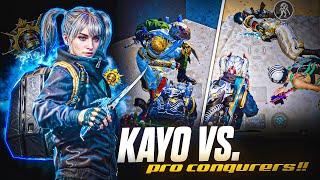 KAYO Spoiling Pros' CONQUEROR Rank Push! BGMI 