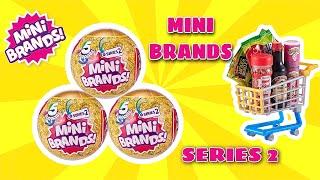 OPENING ZURU 5 SURPRISE MINI BRANDS SERIES 2!! (So Cute!) | The Evandposie