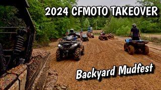 2024 CFMOTO TakeOver Trail Riding Adventure Day 1 | Amazing Turnout