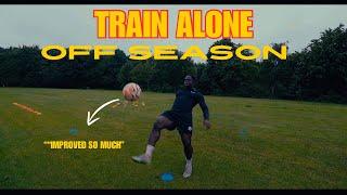 Basic full effective technical work, speed dribbling, ball mastery & fitness session | Off Season