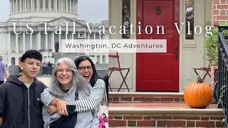 Fall Family Trip to the US: Washington, DC Adventure with Continuous News from Israel | VLOG