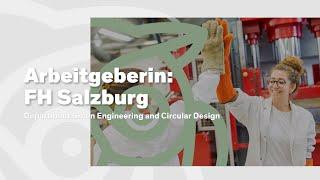 Arbeiten an der FH Salzburg | Department Green Engineering and Circular Design