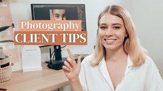 Things You SHOULD Do When Booking a Photography Client