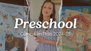 Preschool Curriculum Picks for 2024-25 || Homeschooling Preschool Curriculum